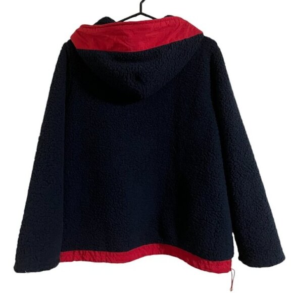 NWOT Tommy Hilfiger Nylon Pocket Faux Shearling Jacket - Picture 8 of 11